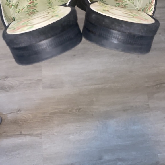 SOLD ❤️ Gucci Black Princetown Velvet Crystals Mules SZ 7 - Picture 11 of 11